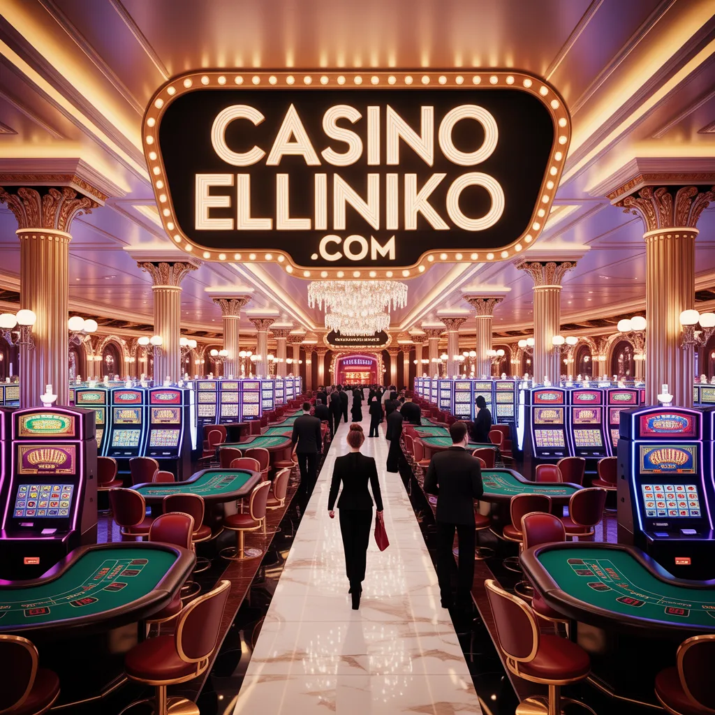 CasinoElliniko - Μεγάλη Αίθουσα Καζίνο Τραπέζια Slot Machines